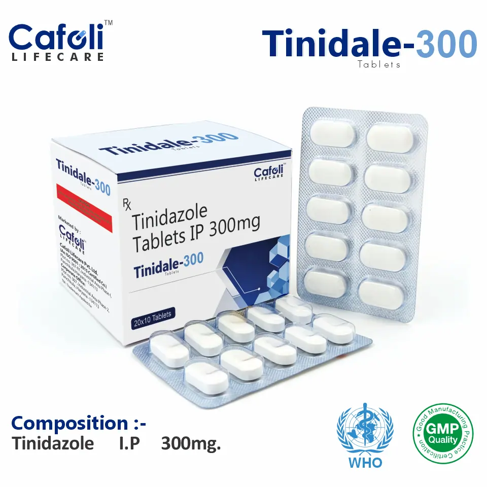 Tinidazole 300mg Tablet from Top Pharma Company in India